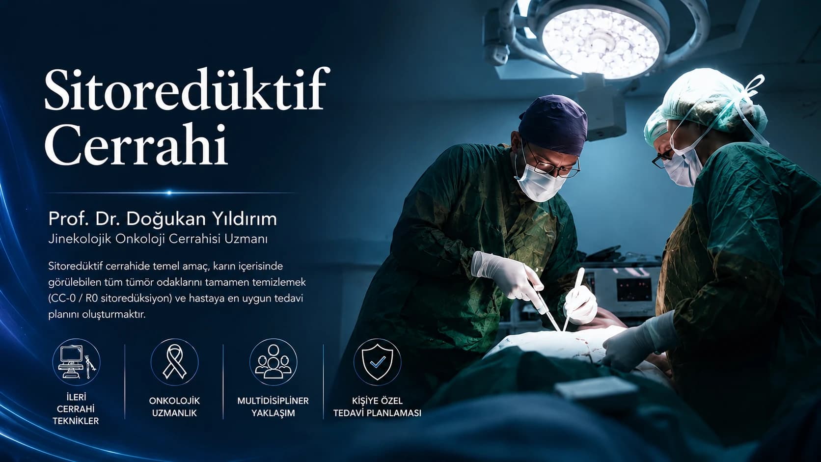 Prof Dr Dogukan Yildirim yumurtalik kanseri ameliyati ve jinekolojik onkoloji cerrahisi
