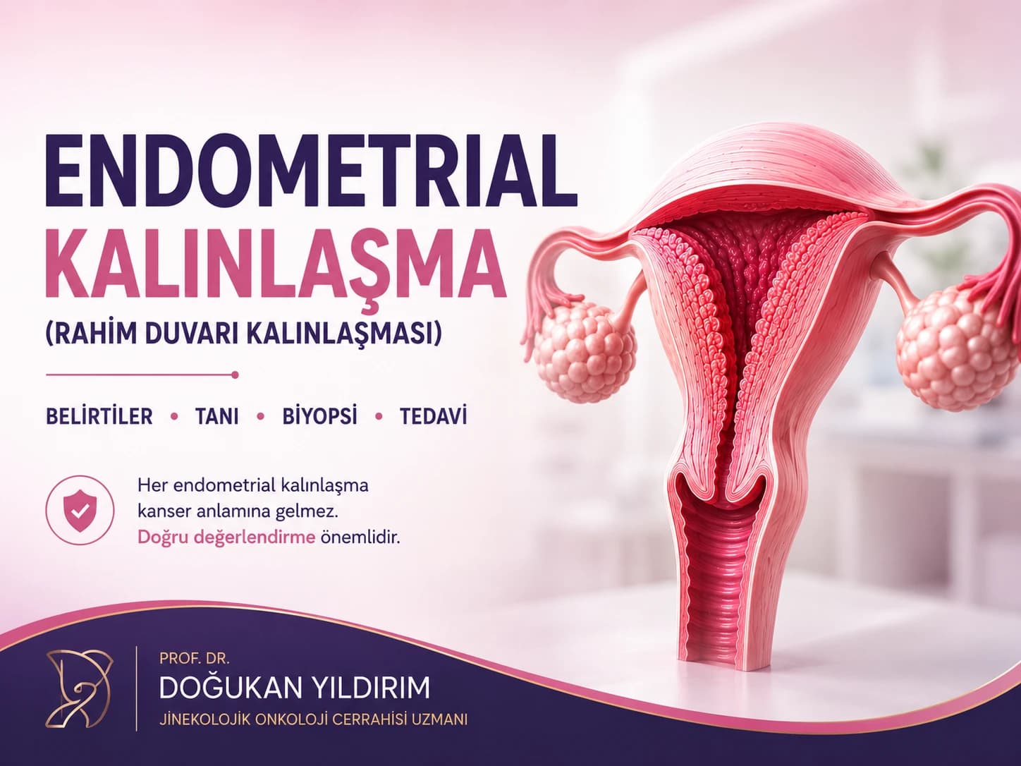 Endometrial Kalınlaşma (Rahim Duvarı Kalınlaşması) Nedir?